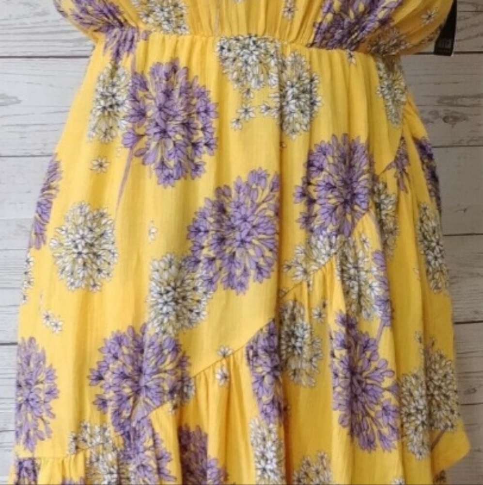 a.n.a. womens floral dress